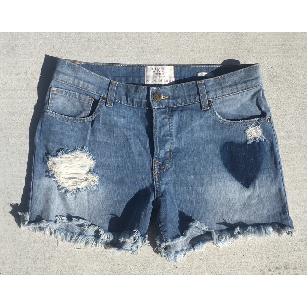 Revice Patch Boyfriend Shorts - image 4